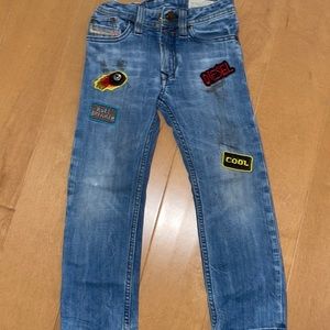 Blue Jean Diesel para niños talla 4